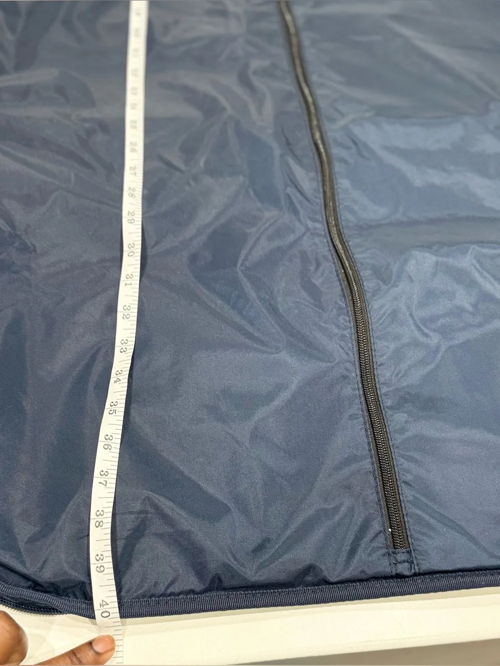Stitch Golf Garment Bag w/Handles Duffel Case, Navy Blue strap incl